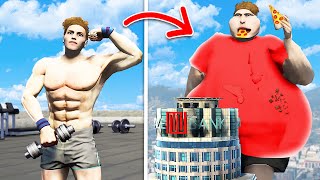 RIPPED vs OBESE in GTA 5 [upl. by Canning]