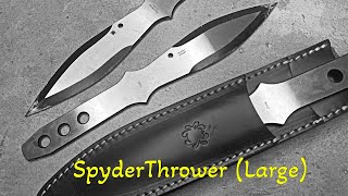 Spyderco DISCONTINUED SpyderThrower Large throwing knife [upl. by Nyrb]