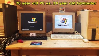 Windows 98 vs Windows XP Computer Startup [upl. by Etz853]