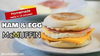 Perfect Egg McMuffin in 15 Minutes [upl. by Gerik]