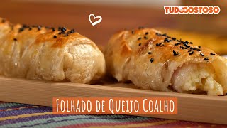 Folhado de Queijo Coalho  Receitas TudoGostoso [upl. by Giuseppe857]