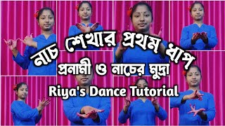 Dance Mudras Video  Nacher Mudra Bangla  নাচ শেখার প্রথম ধাপ [upl. by Aixela]