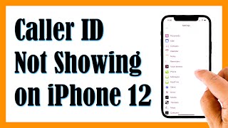 How To Enable FullScreen Photo Caller ID For Incoming Calls On iPhone 13 in 2022 [upl. by Attenahs]