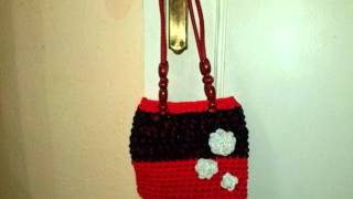 Bolsos y carpetas tejidas a crochet [upl. by Yasnyl]