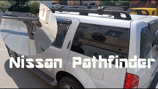 How to insatall roof rack Nissan Pathfinder [upl. by Ilac]