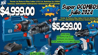 Oferta Combos de Herramientas Bosch Julio 2024 [upl. by Bramwell]