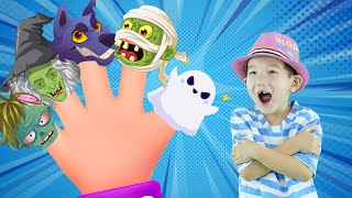 Finger Family  Zombie Finger family  Kids Songs  Tickle Kids Songs [upl. by Rufe867]