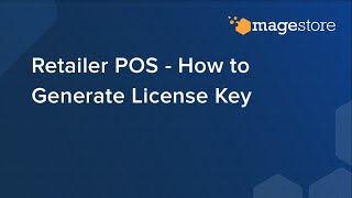 Retailer POS – How to Generate License Key [upl. by Allerus]