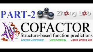 Cofactor Part2TMAlignGene OntologyHomologyBinding SitesMolecular Functions bioinformatics [upl. by Searle]