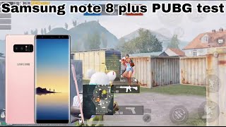 Samsung Galaxy note 8 plus PUBG test in 2024  fps and graphics test with fps meter  PUBG mobile [upl. by Eelrefinnej]