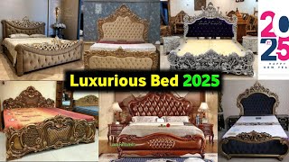 Wooden Bed Design 2025  Modern Wooden Design 2025 [upl. by Chariot237]