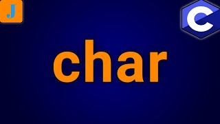 Char Data Type In C [upl. by Yerg470]