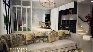 Interior Design for double storey terrace house EP1 [upl. by Yahsram]