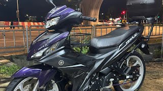 SETUP LC V8  RANTAI SSS PURPLE  ZR BIKE WASH [upl. by Normandy514]