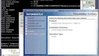 Informatica PowerCenter Installation  Upgrade from 81x to 86x [upl. by Sadick161]