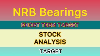 NRB BEARINGS SHARE NEWS 🪴NRB BEARINGS SHARE TARGET  NRB BEARINGS SHARE TARGET STOCK NEWS 04072024 [upl. by Sigvard764]