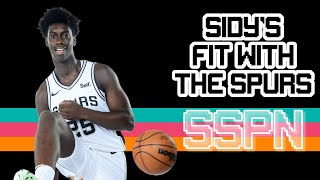 Sidy Cissokos Fit With The Spurs  SSPN Clips [upl. by Cr]