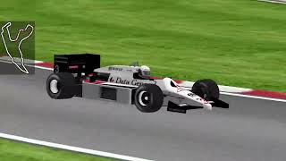 Grand Prix 4 1986 Belgien GP 10 Race [upl. by Fisk]