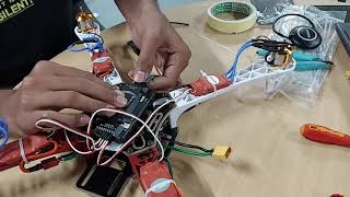 Assembling a Quadcopter using APM 28  Part 1 [upl. by Ylil]