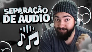 COMO SEPARAR FAIXAS DE ÁUDIO NO OBS STUDIO  Sem usar plugins ou voicemeter [upl. by Akialam182]