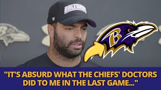 NOW VAN NOY ATTACKS AND ACCUSES CHIEFS DOCTORS AFTER ABSURD TREATMENT LOOK AT THIS RAVENS NEWS [upl. by Fanning]