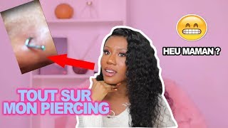 PIERCING DU NEZ  REACTION DE MES PARENTS ET PERIPETIES ft BEAUFOX HAIR [upl. by Ahsen]