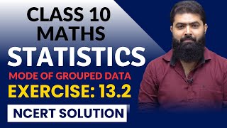 CLASS 10 MATHS  STATISTICS  CHAPTER13  EXERCISE 132  MODE  CBSE  NEW NCERT SOLUTION 202425 [upl. by Chesna]