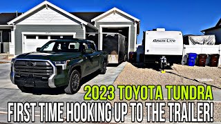 Planning To Tow With A 2023 Toyota Tundra WATCH FIRST [upl. by Yentruocal]