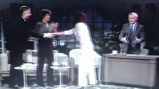 Michael Landon gets more attention from Tanya Roberts than Johnny Carson  Tonight Show  1981 [upl. by Acinoed]