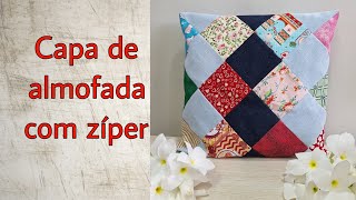 Misteriosa Incrível Capa de Almofada Com Zíper Aprenda Aqui reciclagem jeans [upl. by Ettari]