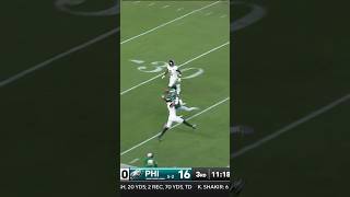 Jahan Dotson what a catch🔥🔥🔥 footballshorts philadelphiaeagles [upl. by Lubbi579]