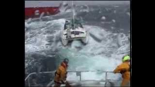 RNLI rescue footage [upl. by Damalus322]