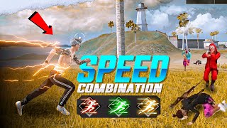 50 EXTRA SPEED  SUPER SPEED CHARACTER COMBINATION  FREE FIRE BEST COMBINATION [upl. by Senhauser]