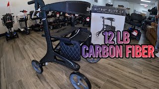 12 LB Carbon Fiber Nitro Elite CF  The Lightest amp Strongest Mobility Aid [upl. by Araed]