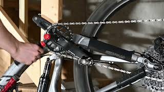 Sram  Truvativ DUB Eagle Crankset Removal  Stuck [upl. by Eberly]