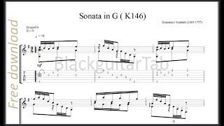 Guitar Classic Sonata in G  K146  Domenico Scarlatt [upl. by Mattie162]