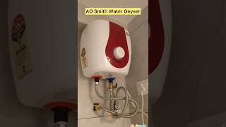 AO Smith Water HeaterAO Smith SGSGREEN006 Storage 6 Litre 3KW Vertical Water Heater Geyser [upl. by Halford]