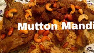 Mutton Mandi Recipe Laham Mandi How to make mutton Mandi [upl. by Ahsikyw]