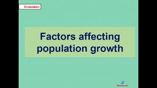 Factors affecting population growth  O Level Economics [upl. by Jeanelle]