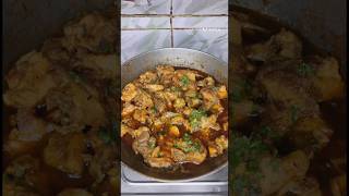 Chicken Bhuna Masala 🥰😋food recipe trending youtubeshorts chicken viralvideo [upl. by Skye]