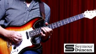 Seymour Duncan Zephyr Silver Pickups Crunch Lead Demo [upl. by Oruasi]