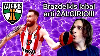 Žalgiris LABAI ARTI Susitarimo su Ignu Brazdeikiu [upl. by Joette]