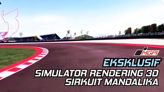 On Board Satu Lap di Sirkuit Mandalika Lombok untuk MotoGP Indonesia RaceTo2021 [upl. by Hanway]