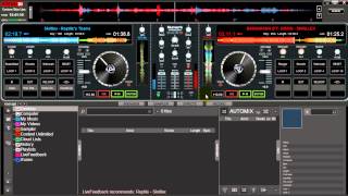 Virtual Dj 8 Mashup Numark Mixtrack Pro II Skin [upl. by Pillow]