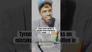 Tyreek Jewell speaks on mistakes being magnified in college 💯📚 basketball nycbasketball hoops [upl. by Erodavlas]