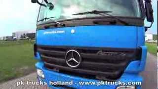 pktrucks Mercedes Actros 2641 6x4 JunJin 37 mtr concrete pump [upl. by Trudnak]