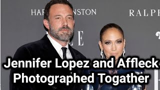 Jennifer Lopez and Ben Affleck Photographed Together Amid Relationship Issues RLAMO [upl. by Assirahs]