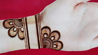 Easy Beautiful Mehndi Design for Beginners Simple Mehandi Design Mehendi ka Design Henna Design [upl. by Eldwen96]