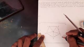 Lecture 10 Development of pentagonal pyramid [upl. by Marmawke]