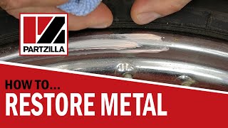 How to Remove Rust From Metal  How to Clean and Polish Metal  How to Polish Chrome  Partzilla [upl. by Alexina]